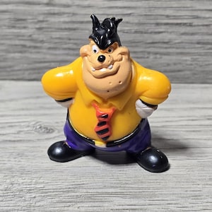 1991 Disney Goof Troop Pete Cake Topper PVC Figurine Kellogg&#39;s Premium