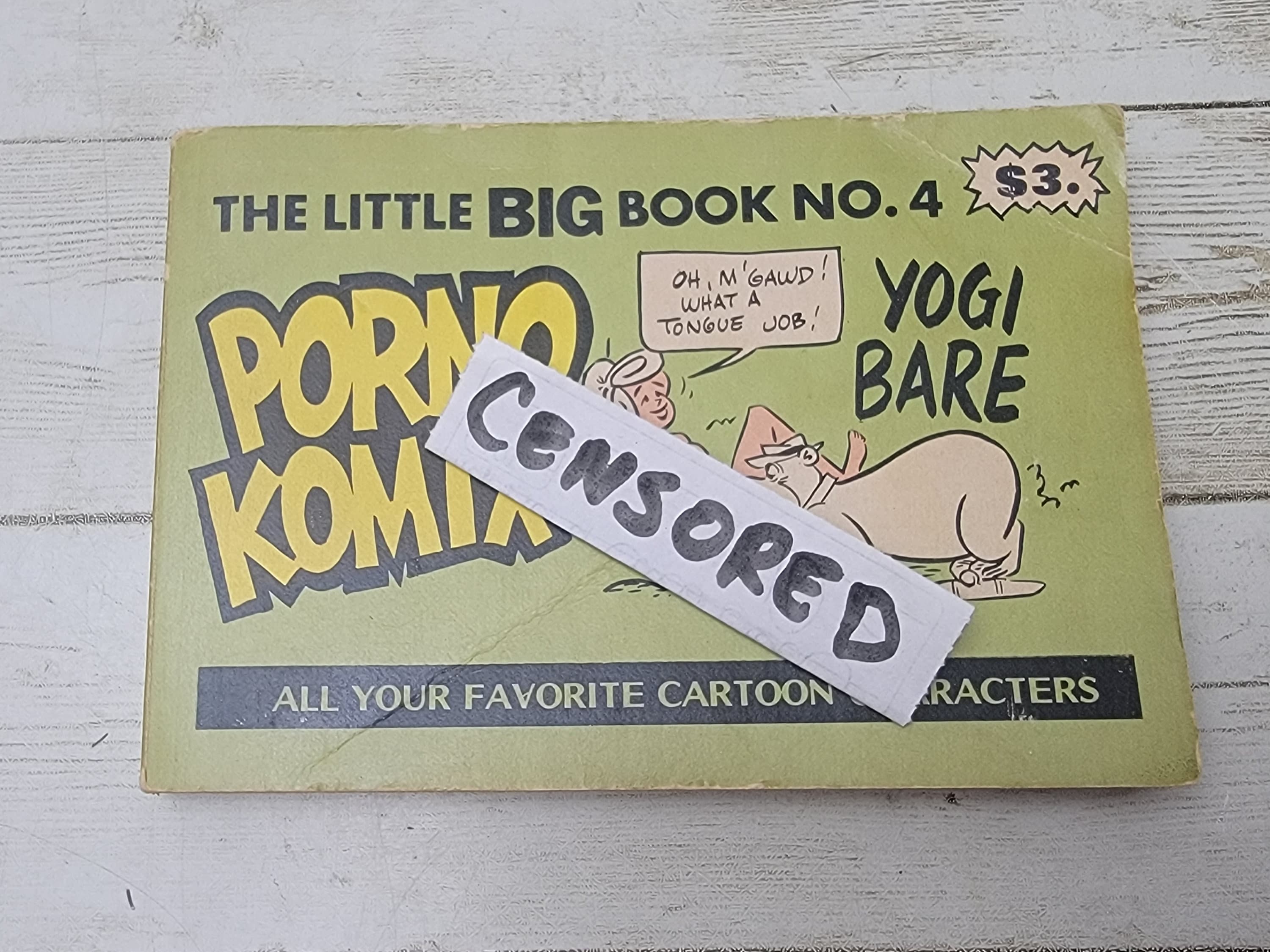 RARE Porno Komix the Little Big Book No. 4 Adult Risque Comic - Etsy Denmark