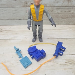 1987 Kenner Ghostbusters Peter Venkman Fright Features Figure w/ Accessories