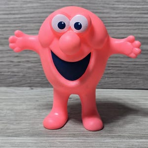 Vintage Mr Bubble Figure 4 1/4&quot; Action Figure Promo Advertising Collectible