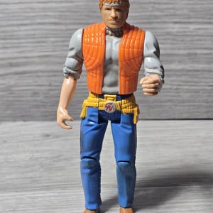 1986 Ruby Spears Chuck Norris Karate Kommandos Action Figure Chop Action Works