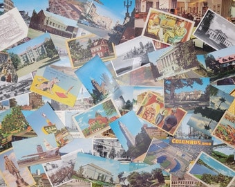 Bulk Postcard Lot of 100+ Postcards (Old And Newer) - Random Used & Unused Cards