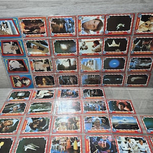 1979 Topps Roger Bucks SciFi 41 Sammelkarte + 4 Sticker