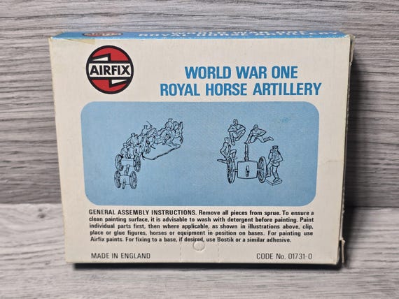 Airfix Proto White Box – Artillerie Britannique WWI – Version Classique – Mexique