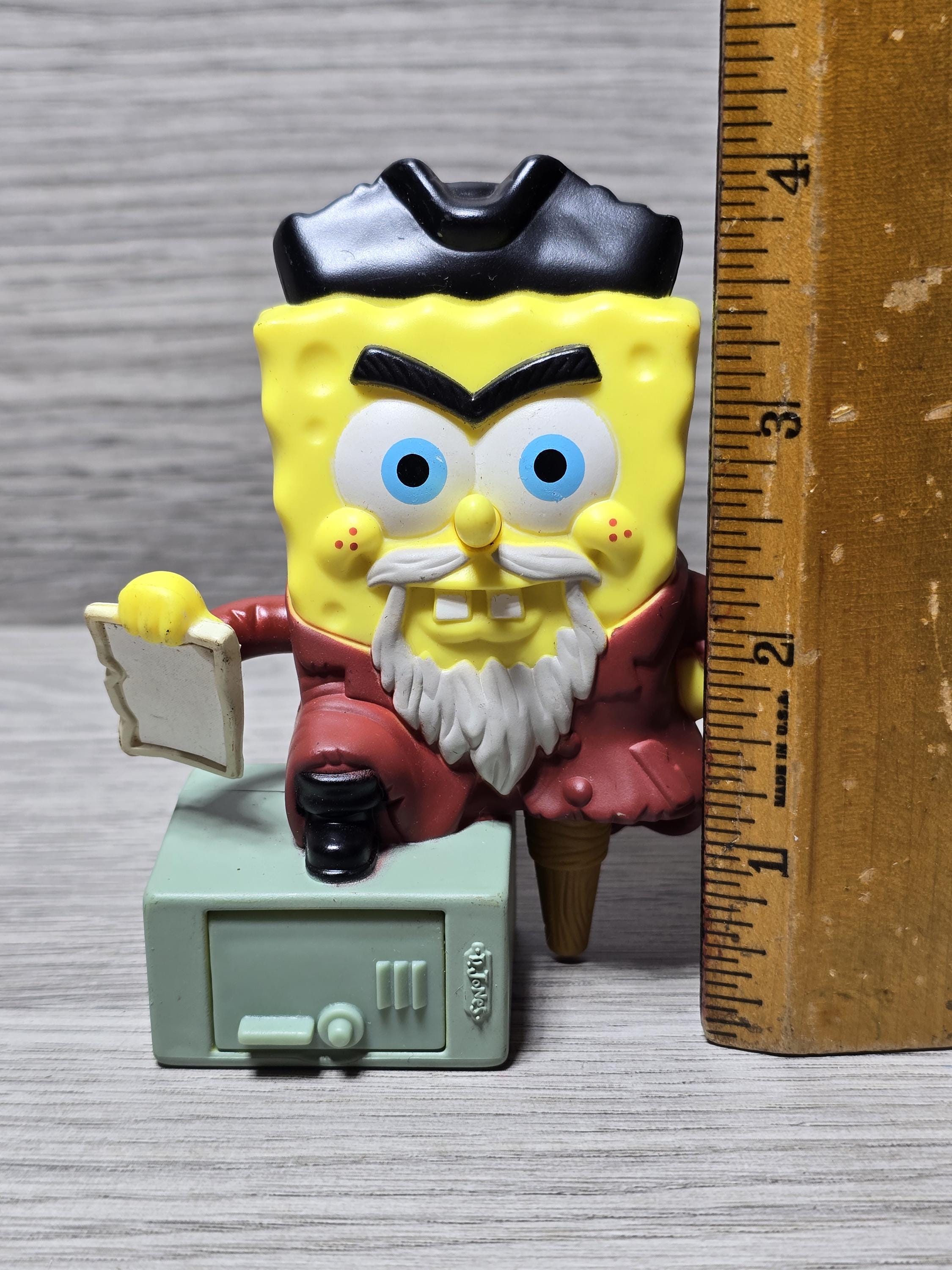 Spongebob Davey Jones Locker Pirate Burger King Figure - Etsy