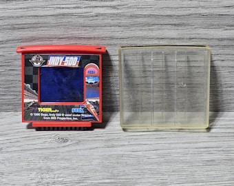 Juego portátil LCD Indy 500 de RZone Tiger Electronics de 1996, sin probar.