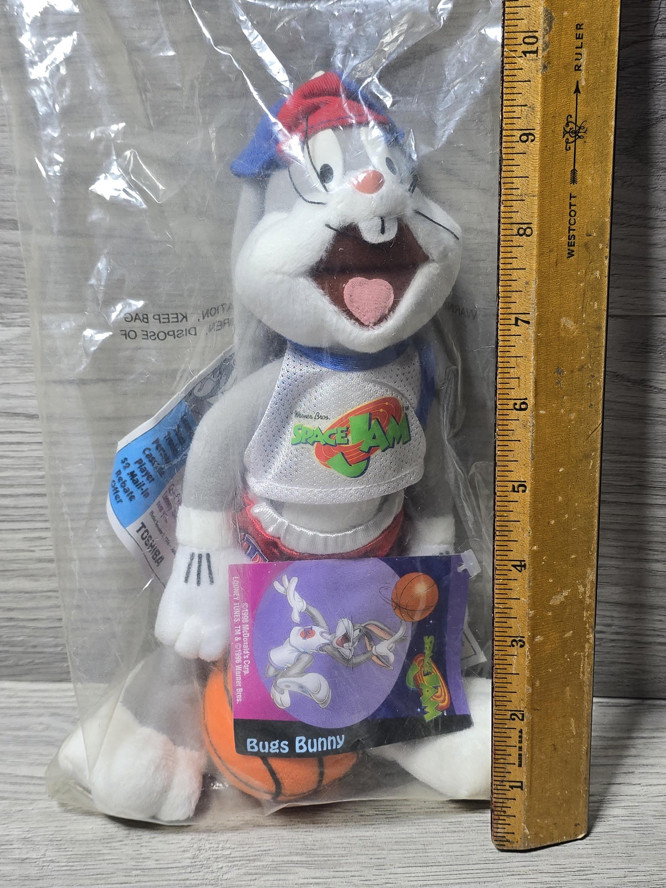 1996 Mcdonalds Bugs Bunny Space Jam Plush Sealed New Old Stock - Etsy