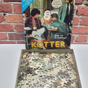 1976 Welcome Back Kotter Puzzle - Missing ONE Piece