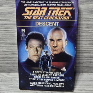 1993 Star Trek The Next Generation Descent by Diane L. Care