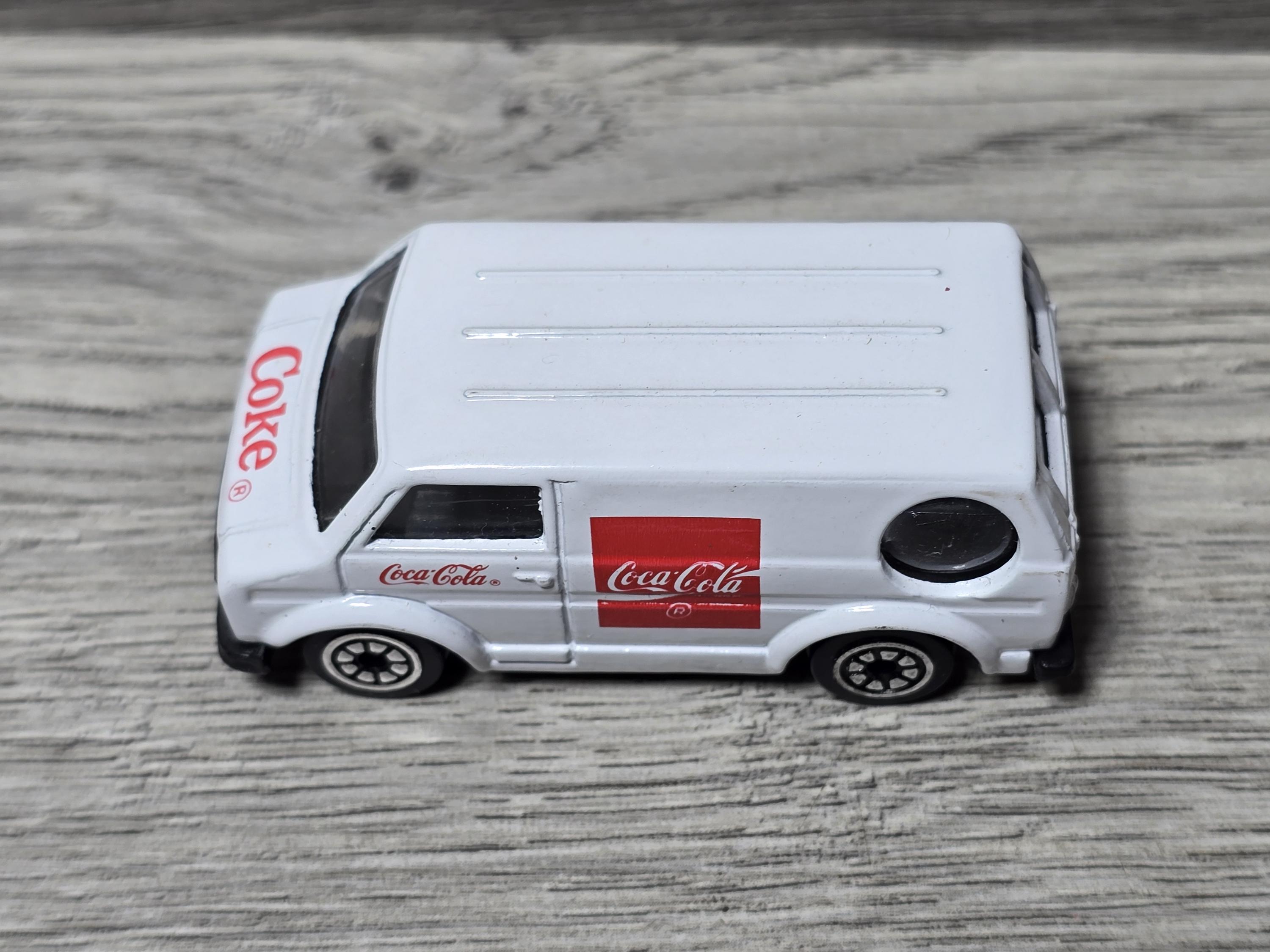 1980s Coca-cola COKE Bedford Commercial Van Hartoy 1:64 Diecast