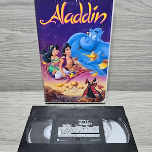Walt Disney Aladdin (VHS, 1993) Black Diamond Version