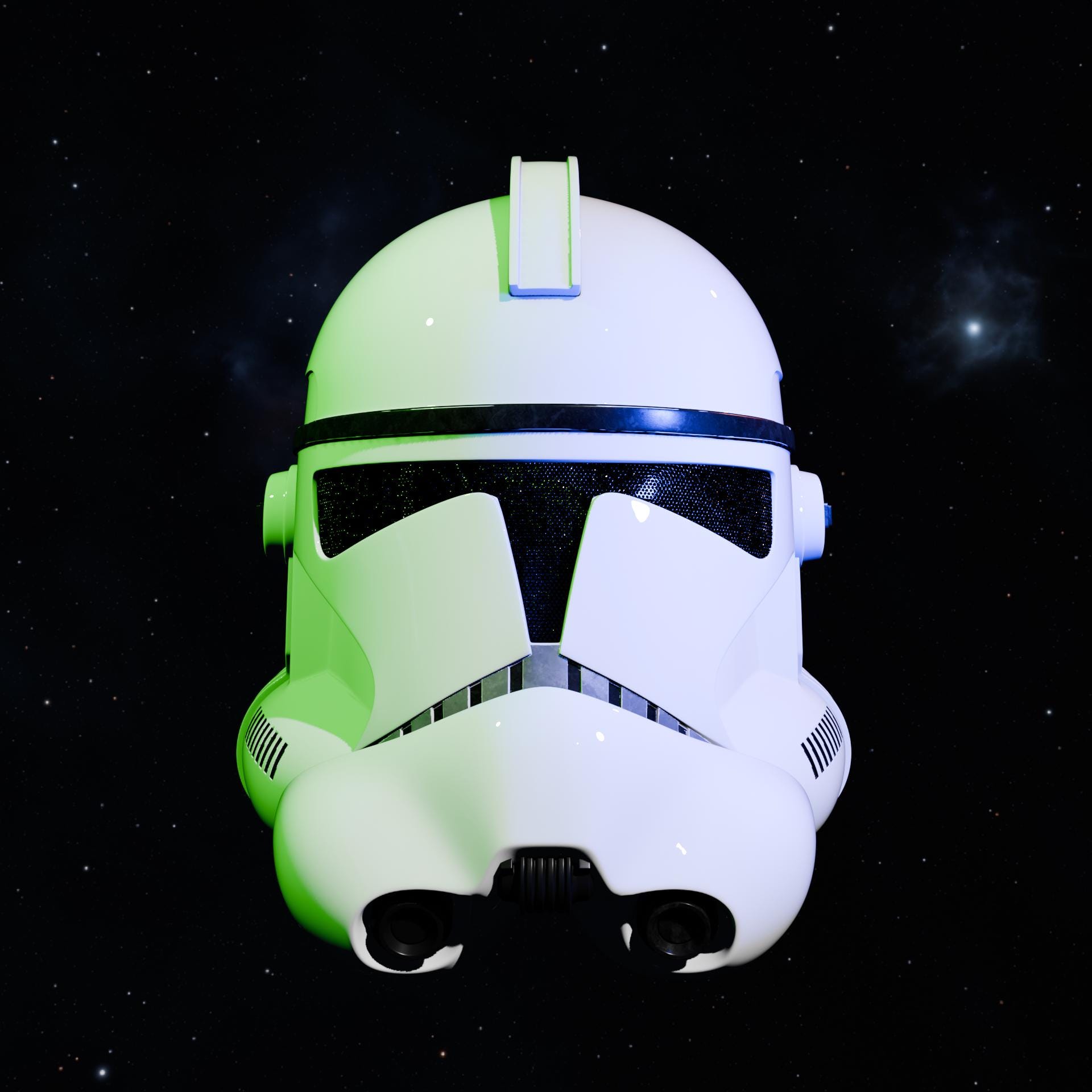 Clone Trooper's-style Sci-fi Mask 