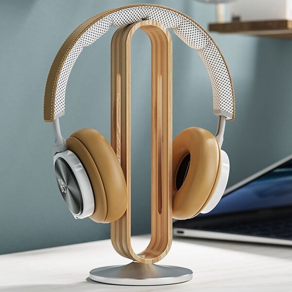 ヘッドホン grovemade wood headphone stand Wooden Headphone Stand - Wood & Leather | Grovemade®