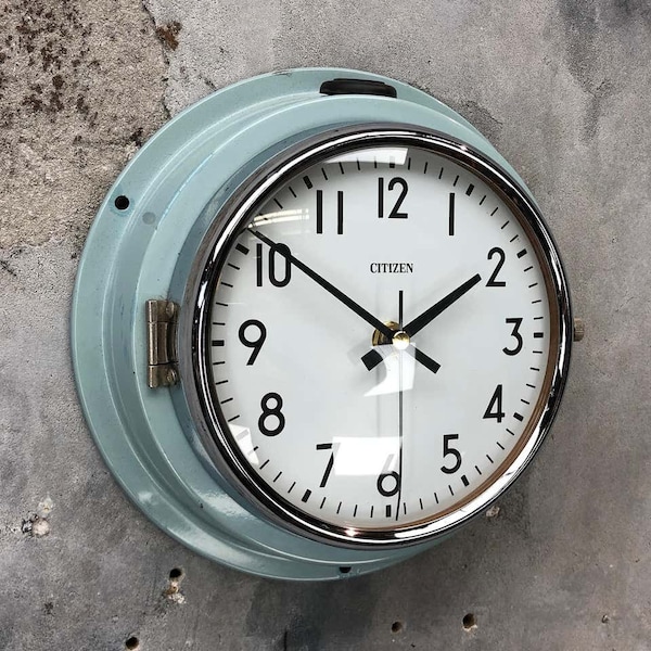 Antique Japanese Wall Clock Etsy