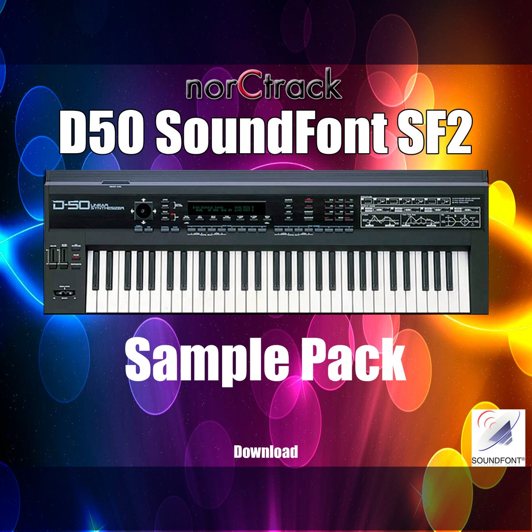 Norctrack D50 Legendary Classic Synth Soundfonts SF2 Etsy