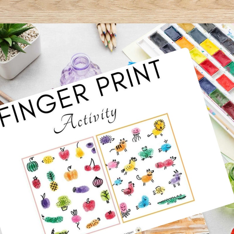Fingerprint Art - Etsy