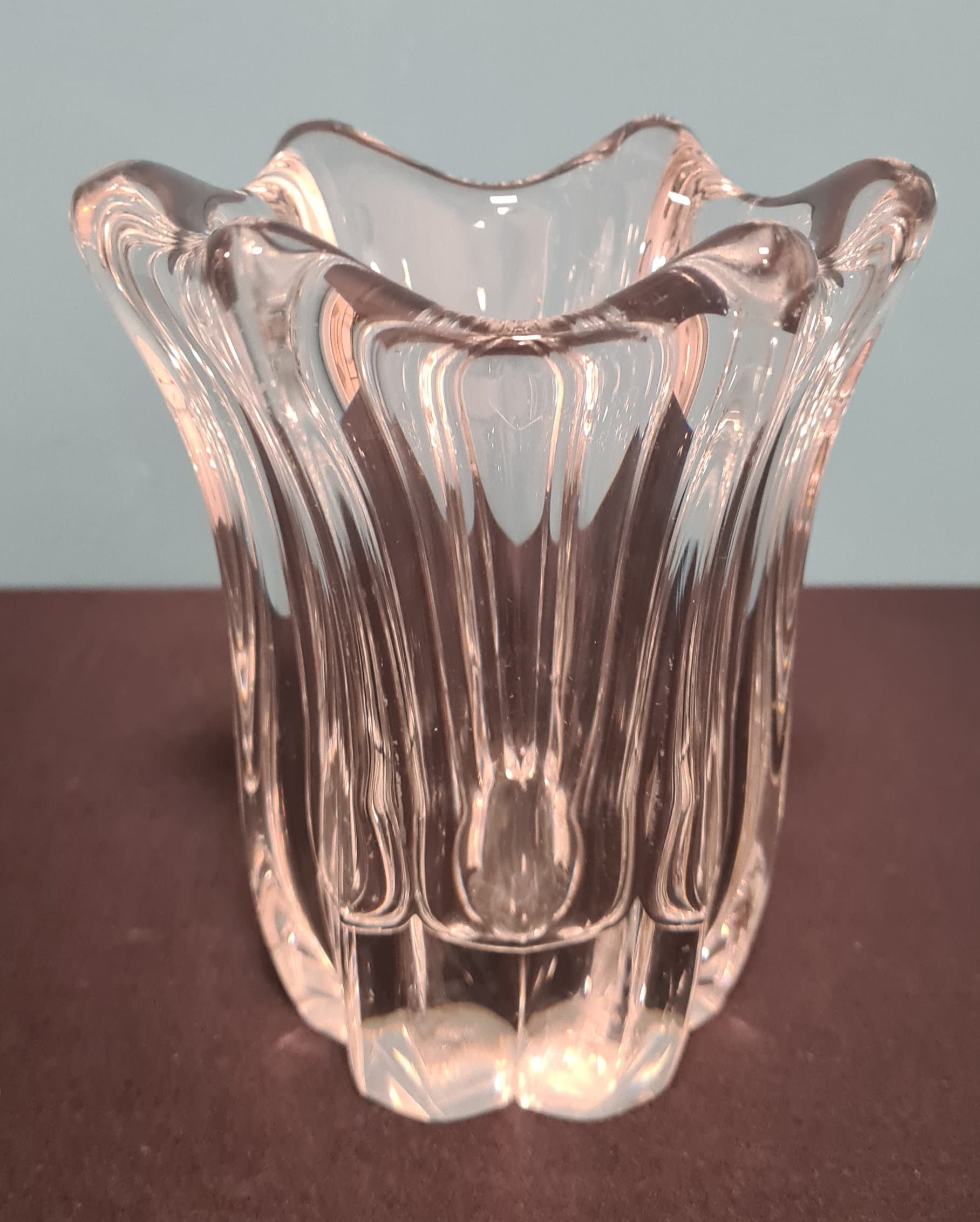 Crystal Vase by Daum France - Etsy