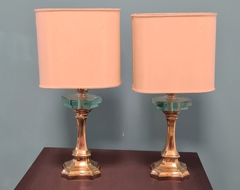 Pair of Abat-jour Lamp Art