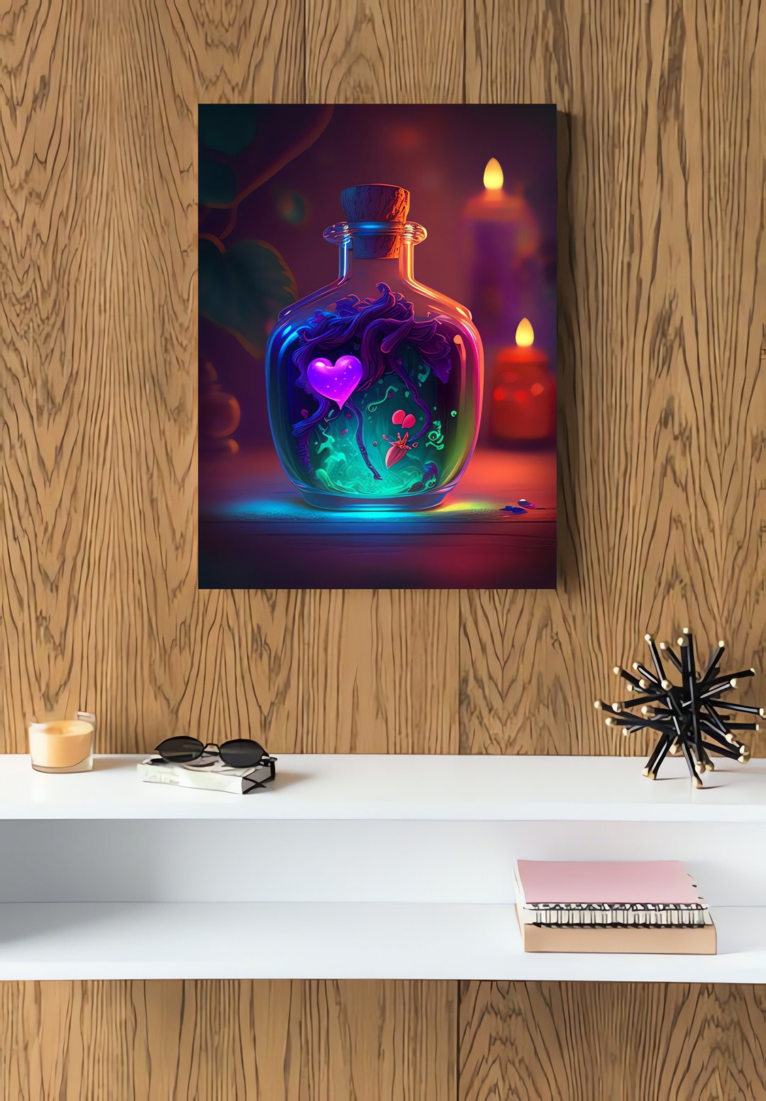 Love Potion Printable, Digital Download, Digital Art, Wall Art - Etsy