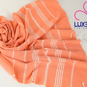 UNIQUE Turkish Towel, Custom Bachelorette Party Gift, Logo Beach Towel, Personalized Beach Blanket, Printing/Embroidered Summer Gift