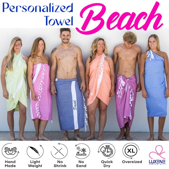 Personalised turkish towels hotsell