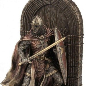 Knight Bookend Bronze 19.5cm