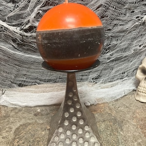 Globe shaped Halloween Candles