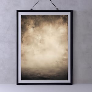 Earthy Abstract Painting | Neutral Textured Background | Beige and Brown Digital Backdrop | Minimalist Wall Art | Versatile Decor Print