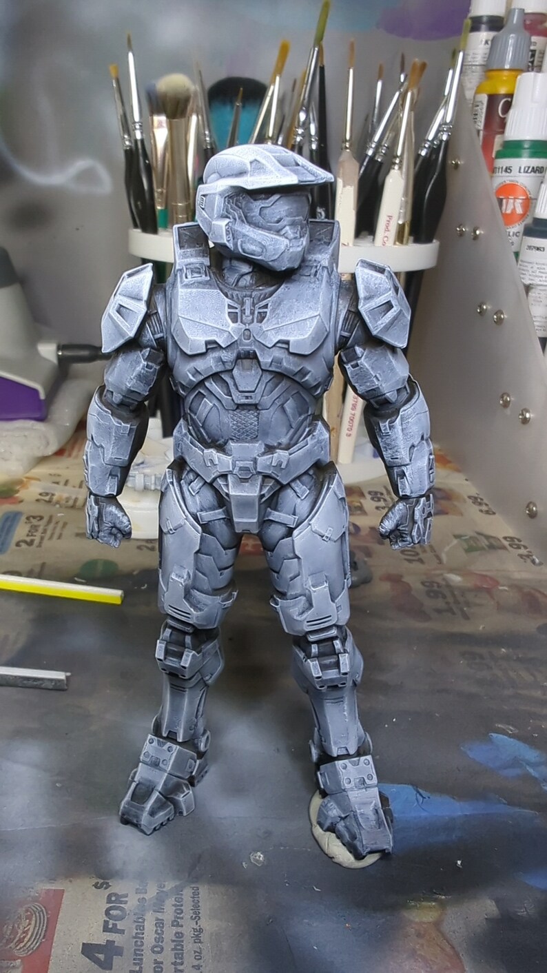 Halo Infinite Master Chief 3D Print Etsy