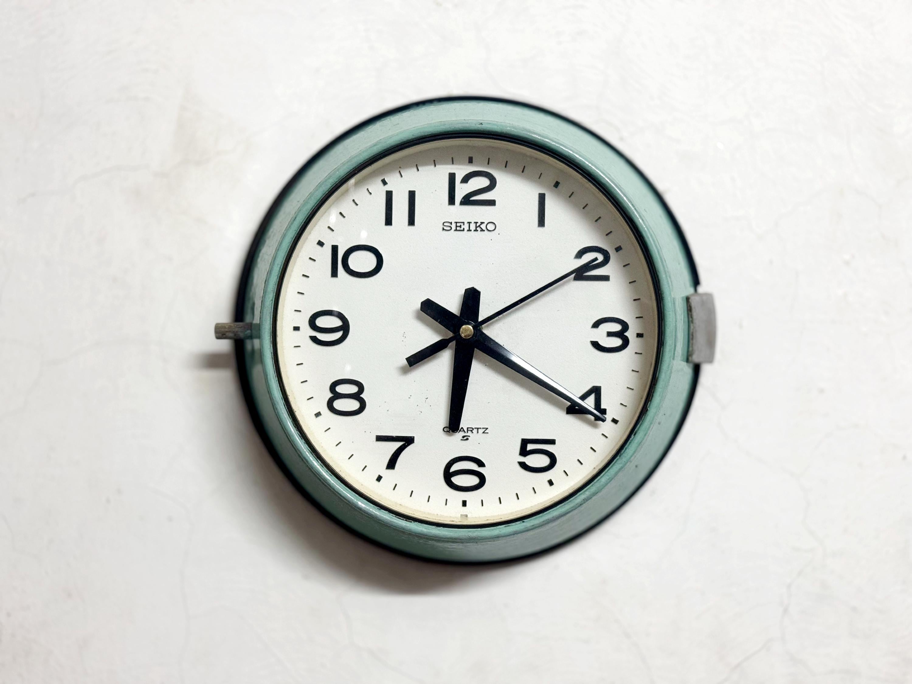 Maritime Seiko Quartz Vintage Wall Clock | Nautical Home Office Decor | Perfect Christmas Gift Idea