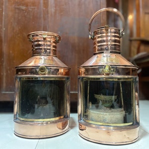 【美品】オール真鍮製　NAVIGATOR'S LANTERN ヴィンテージ Tung Woo - 6 For Sale on 1stDibs | tung woo lantern, tung