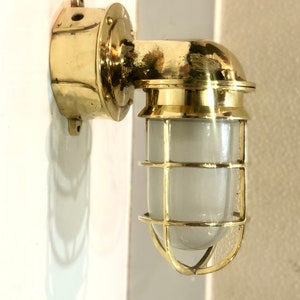 Nautical Ship Marine Home Decor New Solid Brass Swan Passageway Bulkhead Light Junction Box