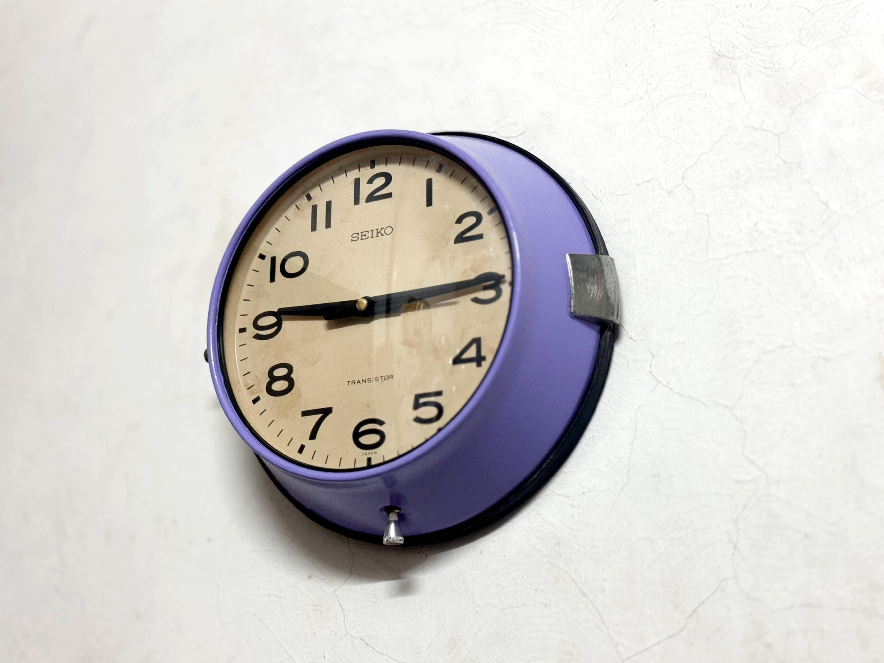 Vintage neon clock - Etsy 日本
