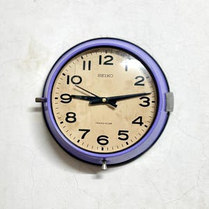 SEIKO ウォールクロック 80s ジャパニーズモダン ポストモダン 掛時計 レア 80's ポストモダン 壁掛時計 collector's collection 加藤