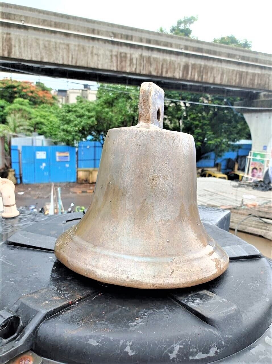 Salvaged KOREA GAS Ships Brass Bell