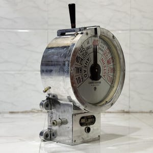 Maritime Reclaimed Ship Engine Wall Telegraph - Nunotani Keiki Seisakusho Japan