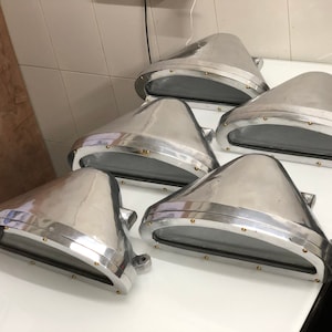 Triangle Indoor Exterior Hallway Wall Light Sconce Fixture Aluminum 5 Piece