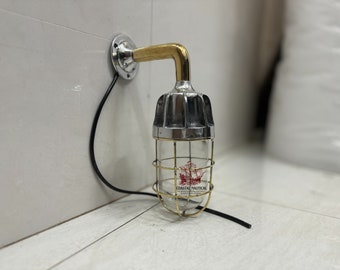 Bathroom Design Aluminum and Brass Wall Sconce Antique Swan Light Fixture