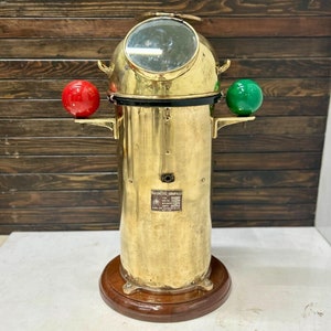 Origineel SESAKUSHO CO. LTD Marine Binnacle Compass - vintage magnetisch nautisch instrument uit Tokio, Japan