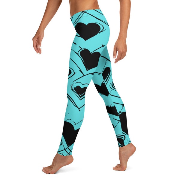 Yoga Leggings,Yoga Pants, Pilate Leggings, Workout Tights, Workout Outfit