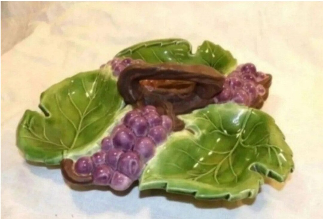 Vintage Arnels Ceramic Molds 1963 Divided 3 Part Holder Grape Etsy