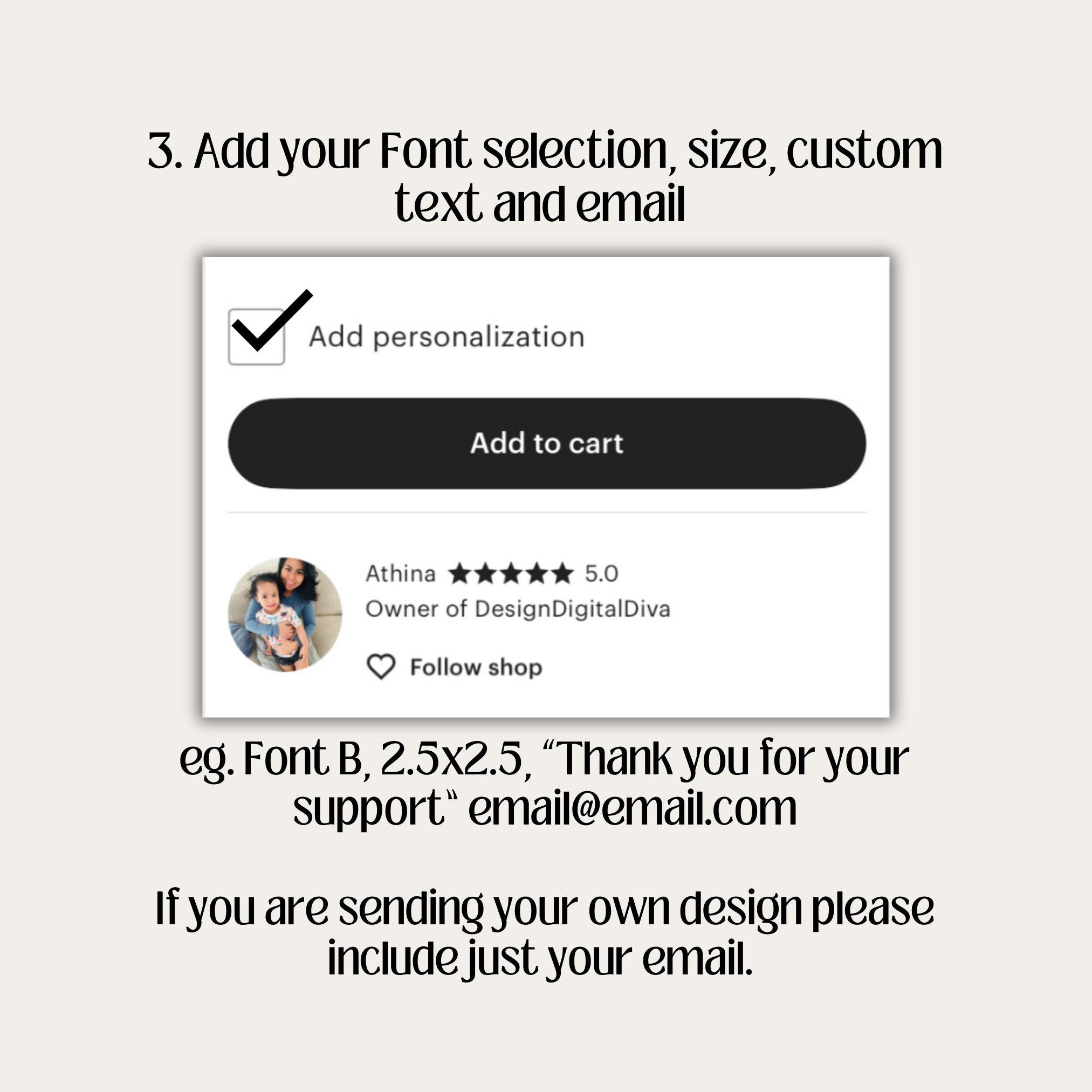 Printable and Customizable Round Sticker Label, Your Logo and Design on ...