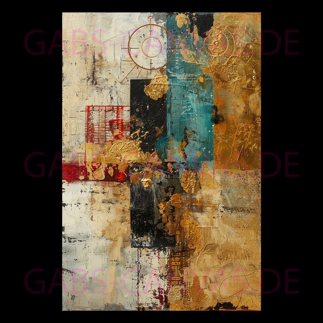 Ethereal Structure Canvas Mural Poster XXL Art Print Print Art Pictures ...
