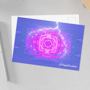 Ik zie je. Fine Art-briefkaart.