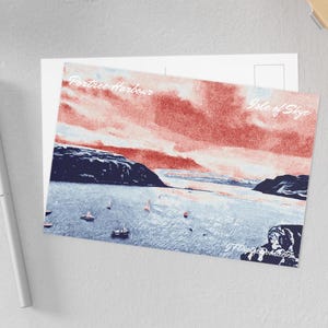 Cartes postales d'art pittoresques de l'île de Skye, cadeaux pour les amateurs d'art.