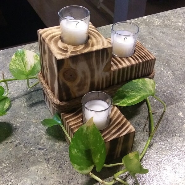 Tiered Candle Holder Etsy