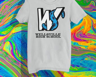 Aventuras de Pete y Pete - Camiseta de la escuela secundaria de Wellsville