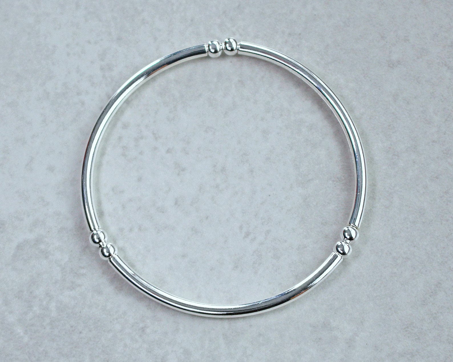 Sterling Silver Classic Bangle | Silver Bracelet Bangle Sterling Silver Classic Bangle | Silver Bracelet Bangle