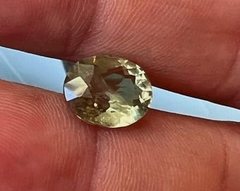 Diaspore color change Turkish naturel unheat 4.20 ct