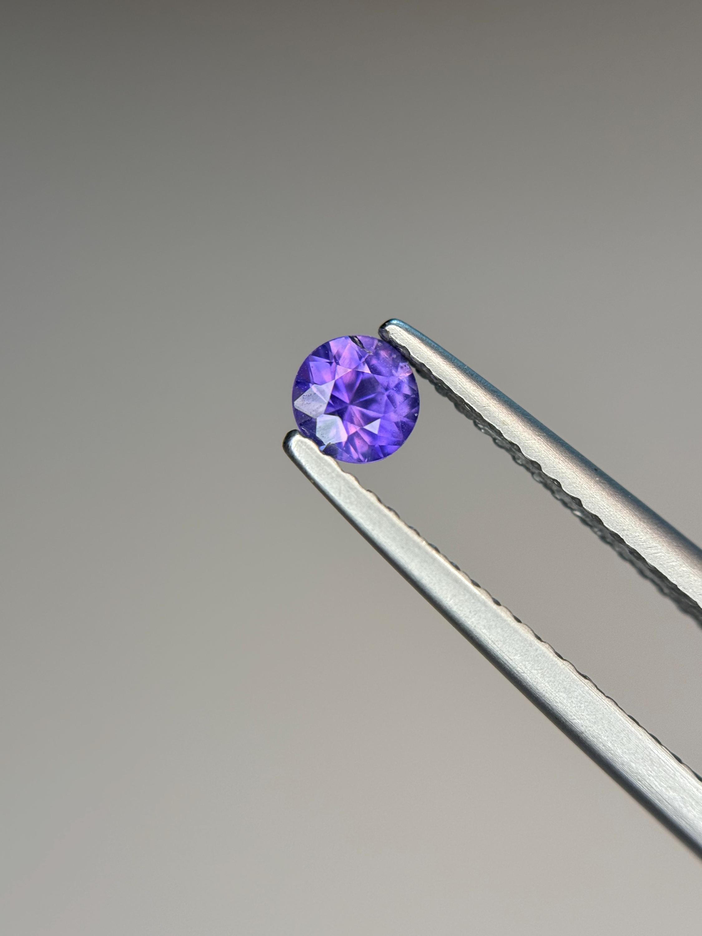 Color Change Sapphire Diamond Cut (unheated) Madagascar Purple to Blue ...